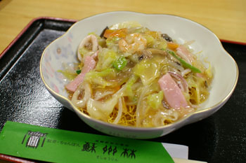 横浜高島屋「大九州展」の蘇州林の皿うどん