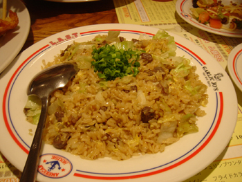 ガーリックジョーズのガーリック焼飯
