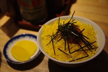 横浜桜木町にあるラーメン店「すみれ」のすみれ御飯