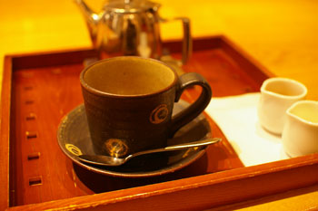 横浜センター北の「CAFE SALON SONJIN」のコーヒー