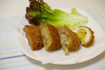 横浜市都筑区のお肉屋さん「野本畜産」のコロッケ2
