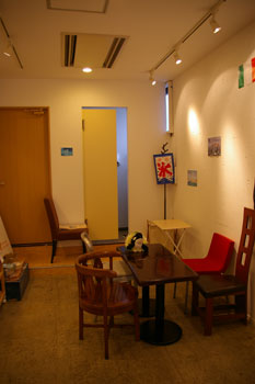 仲町台のパン屋「ブルーコーナー(BLUE CORNER)」の店内