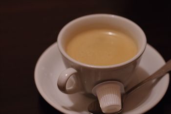 横浜関内にあるイタリアン「ヴィア トスカネッラ」のコーヒー
