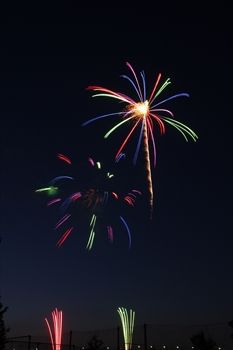 新横浜花火大会の花火