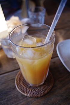 西横浜にある一軒家カフェ「夏至茶屋」のミックスジュース