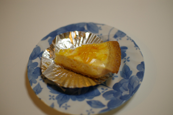 ガトーよこはまのオレンジチーズケーキ