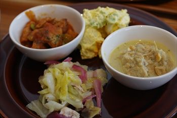 横浜ベイクオーターにあるカフェ「Cafe&Meal MUJI」のランチ