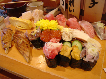 島寿しのお寿司