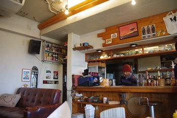 鎌倉長谷にあるカフェ「Good Mellows」の店内
