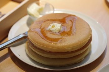 横浜元町・中華街にある「パンケーキ・リストランテ」のパンケーキ