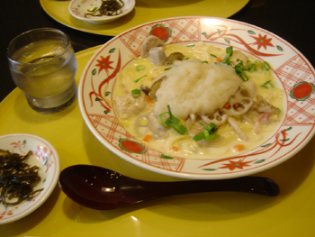 ラゾーナ川崎の京風スパゲティのお店「先斗入ル」のパスタ