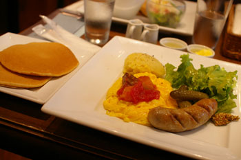 横浜関内のありあけ本館 ハーバーズムーンのランチ
