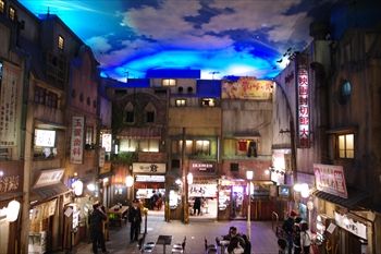 新横浜にある新横浜ラーメン博物館の館内