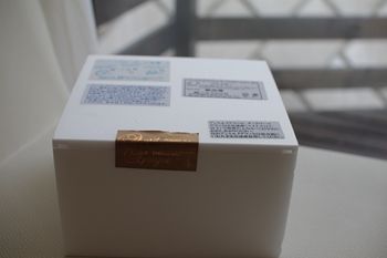 横浜たまプラーザのケーキショップ「ベルグの4月」のアイスケーキ