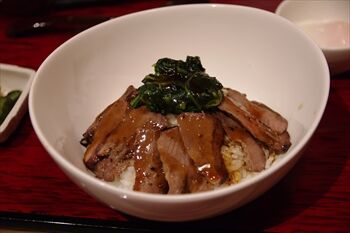 横浜スカイビルにある牛肉料理のお店「牛味蔵」のランチ