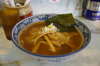 武蔵小杉にあるラーメン店「ラーメン丸仙」のラーメン