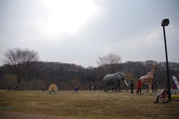 横浜市旭区にある動物園「ズーラシア」の園内