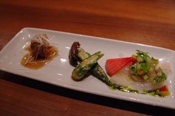 横浜関内にある鉄板焼のお店「知喜多亭 和」のランチ