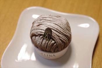 横浜高島屋にある洋菓子店「アンジェリーナ」のモンブラン