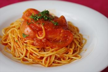 横浜みなとみらいにあるレストラン「セレブ・デ・トマト」のパスタ
