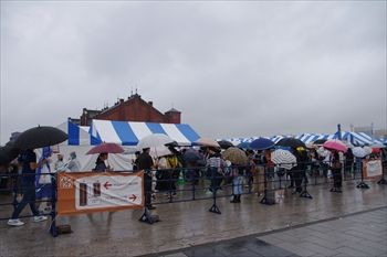 横浜赤レンガ倉庫のパンのフェスの会場