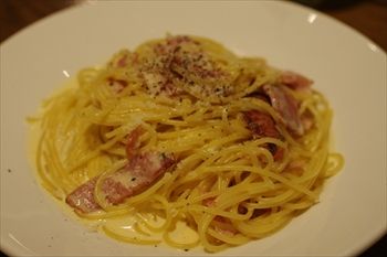 横浜みなとみらいにあるイタリアン「Bd26」のパスタ