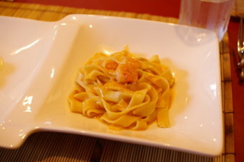横浜桜木町のイタリアン「ラ・カーサ・ディ・マルコ」のパスタ2