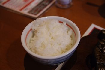 横浜センター南の「ブロンコビリー」のライス
