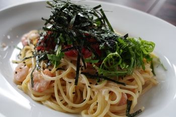 横浜みなとみらいにあるイタリアンのお店「プリモアモーレ」のパスタ