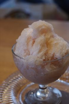 横浜元町・中華街にあるカフェ「雪ノ下」のかき氷
