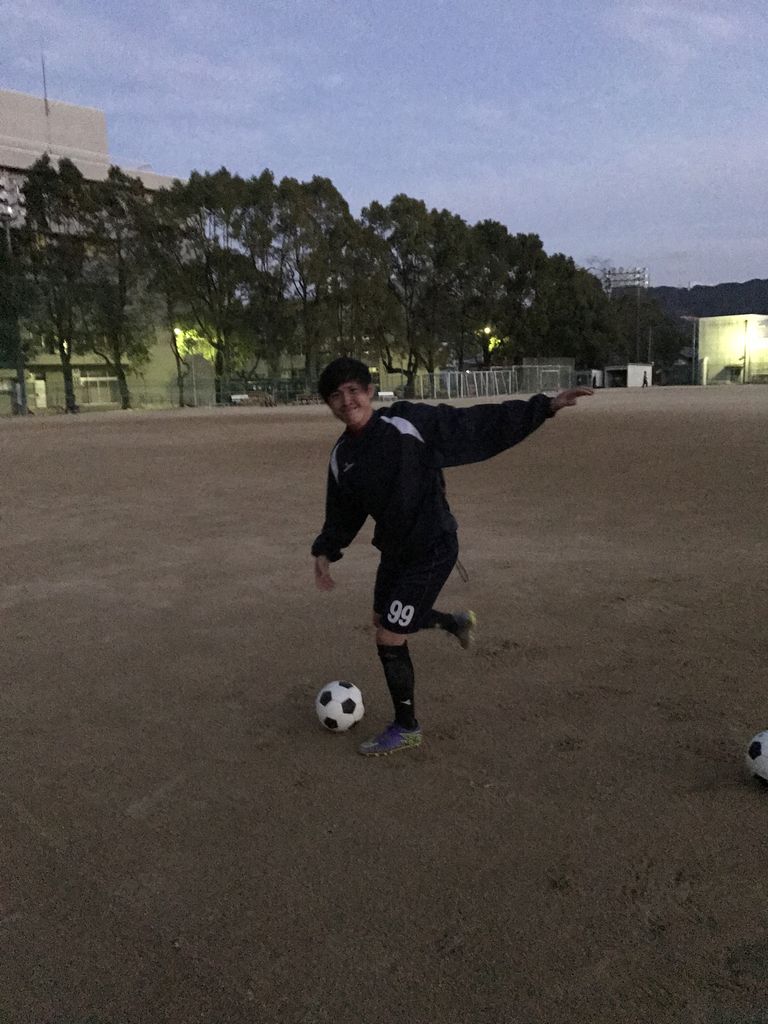 練習後の一幕 田中崇人 高知大学サッカー部 部員ブログ