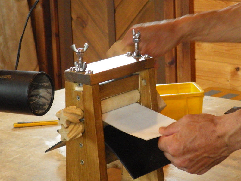 奥が深い『綿繰り機』の微調整。 : 60歳からの青春