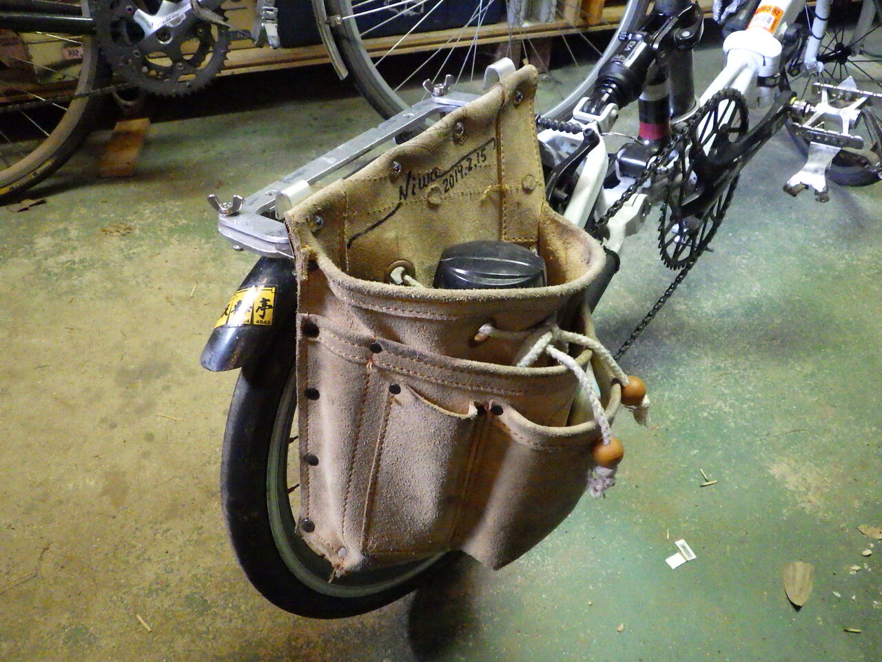 カントリー風『自転車用サイドバッグ』の改良。 : 60歳からの青春