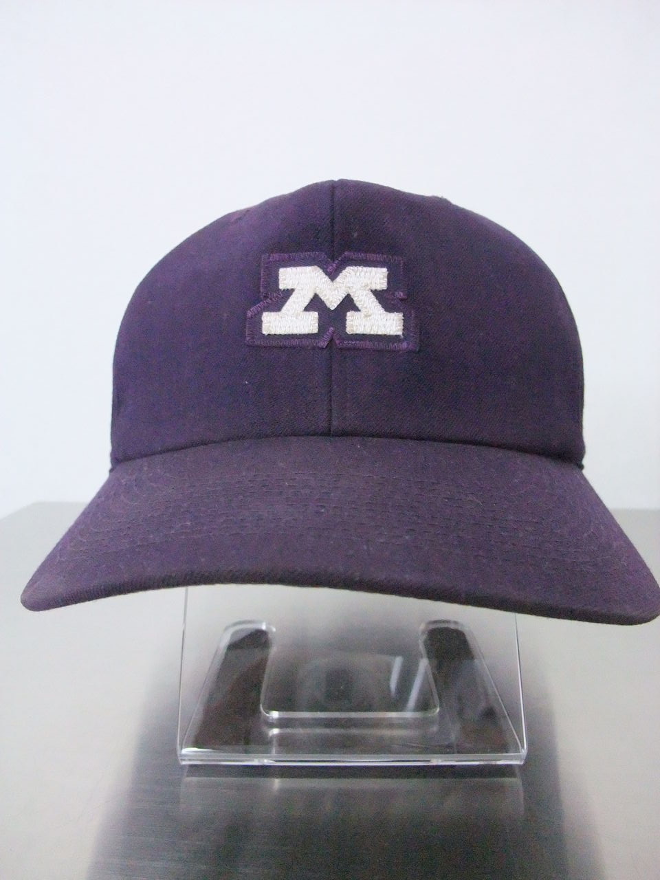 明治大学硬式野球部キャップ 希少明治大学 硬式野球部 試合用帽子 56cm
