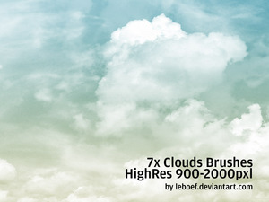 Cloud_Brushes_HiRes_Nr_1_of_5_by_leboef