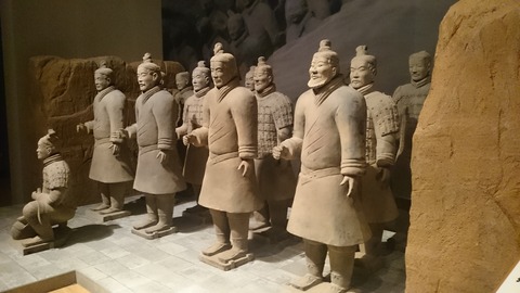 兵馬俑展 撮影ポイント