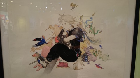 天野喜孝展 進化するファンタジー ファイナルファンタジー7