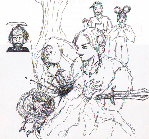 騎士団長殺し 描いてみた 村上春樹 イラスト 絵