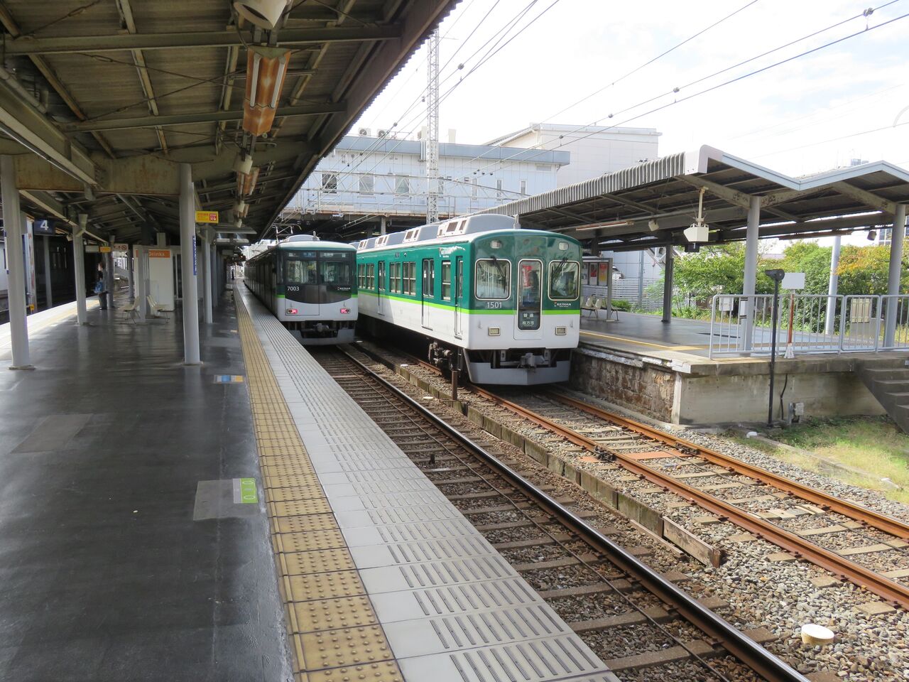 鉄道駅探訪 香里園駅 京阪電気鉄道 京阪本線 人生ゆるゆる途中下車