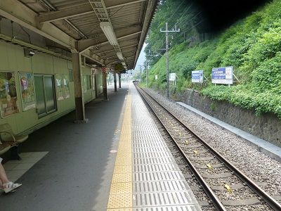 127 上野原駅ホーム