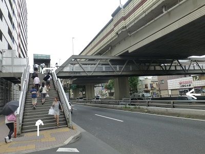 101 代田橋駅前歩道橋