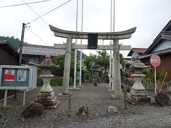 152 今須八幡神社・鳥居