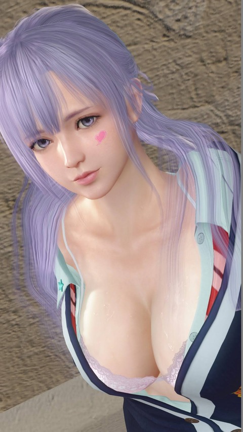 秋麗のスクールウェア SSR DOAXVV 着崩れ (43)