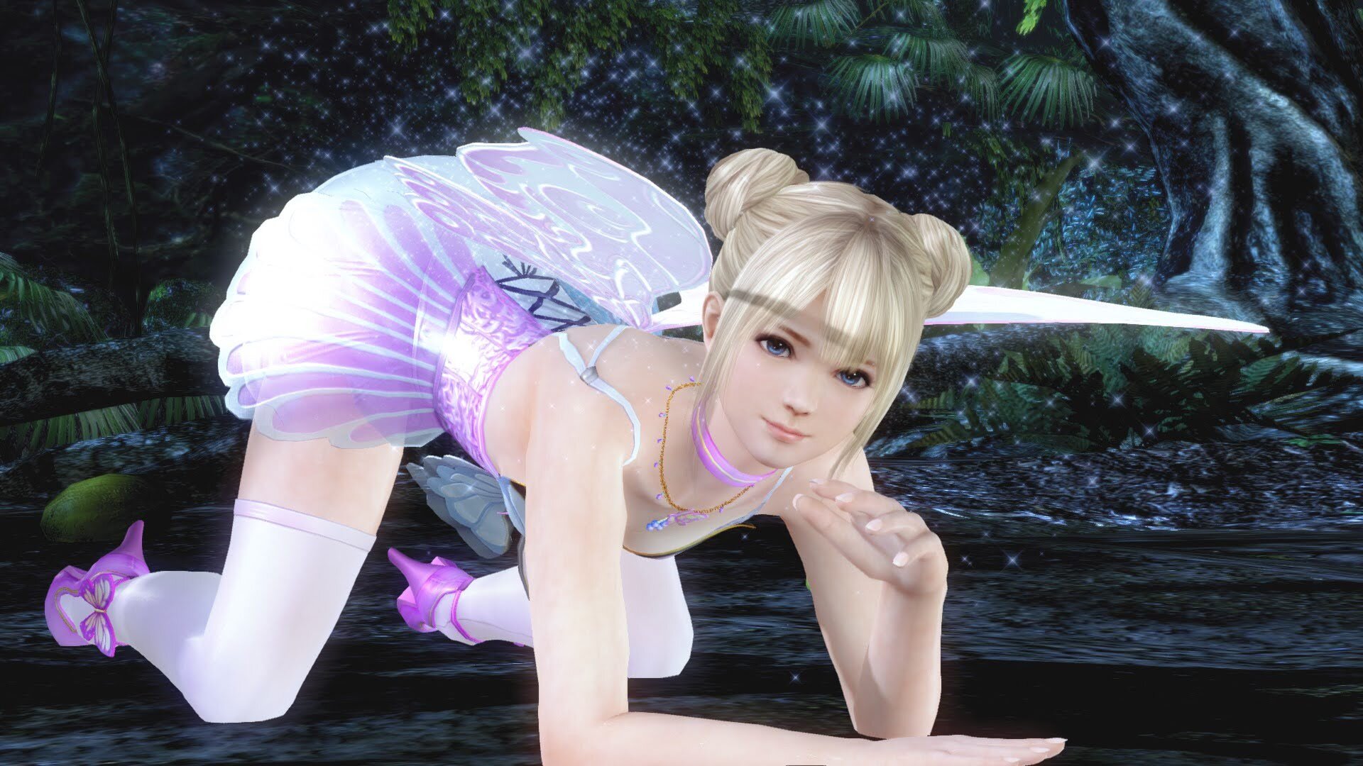 Doa マリー ローズ 衣装 のような ルミナス プリュム で 蝶のように舞う Doax Vv エロバレー ひたすら撮影画像