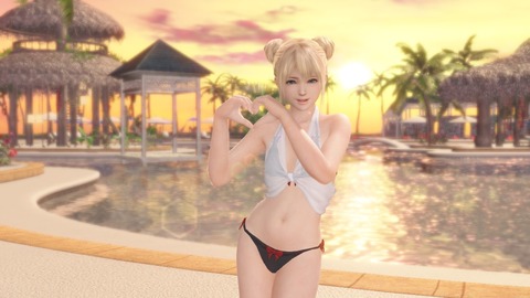 新ポーズ 愛の力です♪ DOAXVV マリーローズ