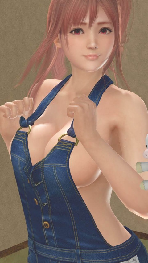 揺れるおっぱい モーモーデニム DOA ほのか