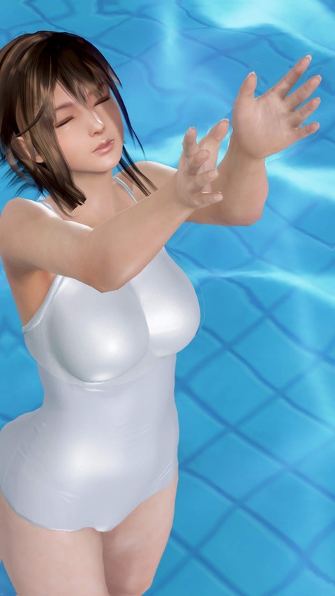 白スク水 DOAXVV みさき