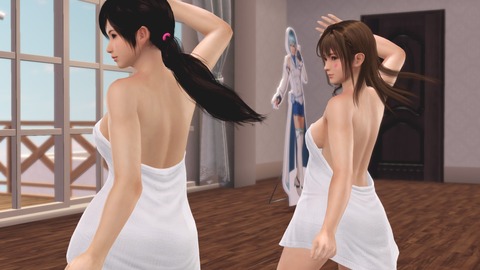 まぶしいなあ DOAXVV ポーズ 横乳