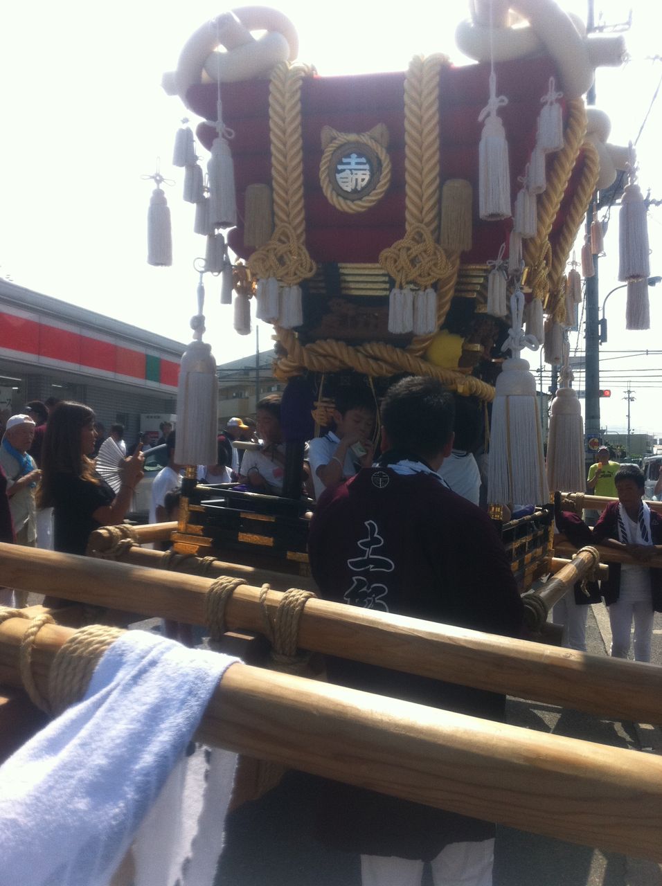 土師町ふとん太鼓試験担ぎ 平成26年 九条徒然日記