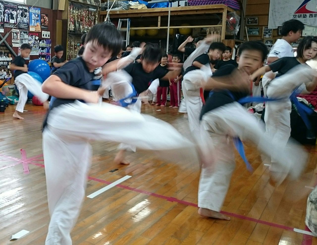 土曜日の稽古と タバタ式トレーニング 松原市の空手道場 空研塾西田道場 土曜日の稽古と タバタ式トレーニング 松原市の空手道場 空研塾西田道場